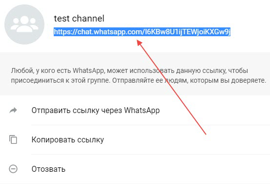 Как получить ссылку своего канала в Telegram, WhatsApp или Viber? 6